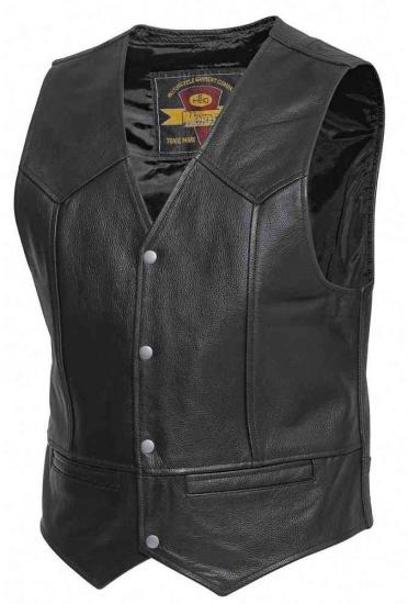 Held Dillon Motorcycle Leather Vest Held Dillon Motorcycle Leather Vest