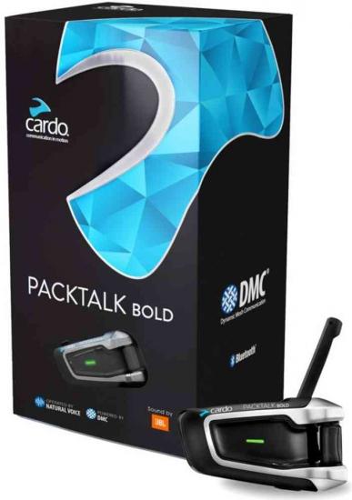 Cardo Packtalk Bold / JBL Communication System Single Pack