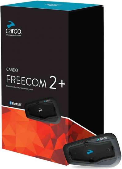 Cardo Freecom 2+ Duo Communication System Double Pack
