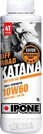 IPONE Katana Off Road 10W-60 Motor Oil 1 Liter