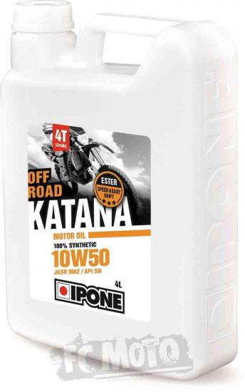IPONE Katana Off Road 10W-50 Motor Oil 4 Litres