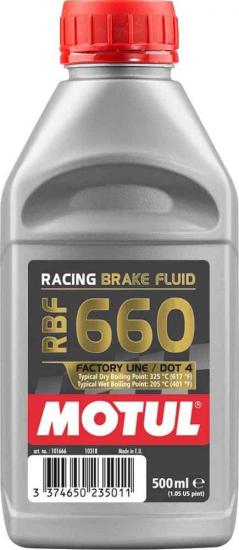 MOTUL RBF 660 Factory Line DOT 4 Brake Fluid 500 ml