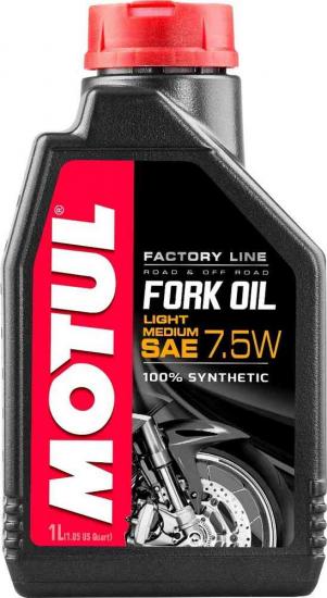 MOTUL Factory Line Light/Medium 7.5W Fork Oil 1 Liter
