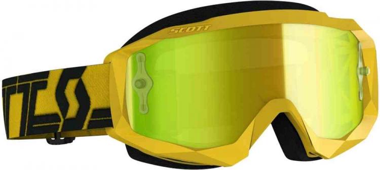 Scott Hustle X Chrome Motocross Goggles