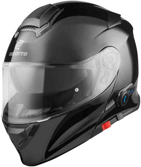 Bogotto V271 Bluetooth flip-up Helmet SILVER