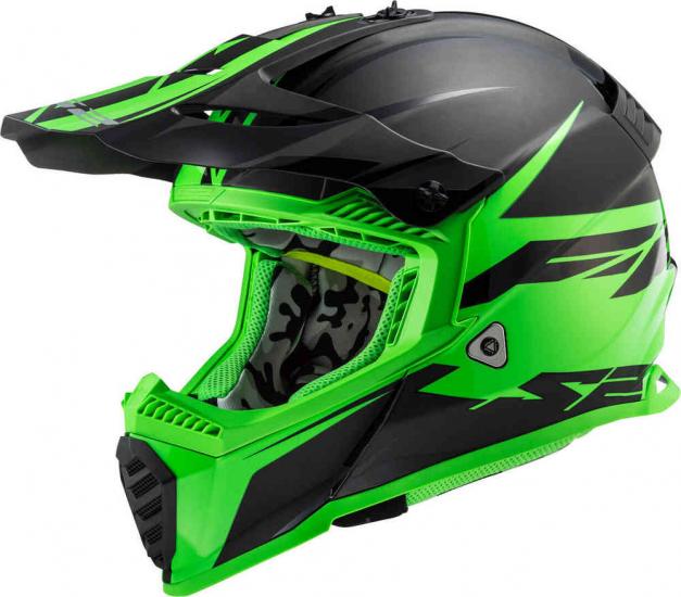 LS2 MX437 Fast Evo Roar Motocross Helmet