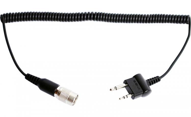 Sena 2-way Radio Cable with straight type for Midland and Icom Twin-pin Connector