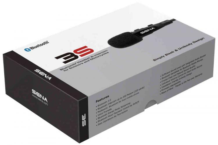 Sena 3S-B Bluetooth Headset