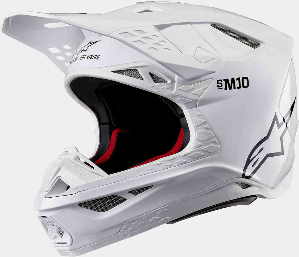Alpinestars Supertech S-M10 Solid 2024 Motocross Helmet