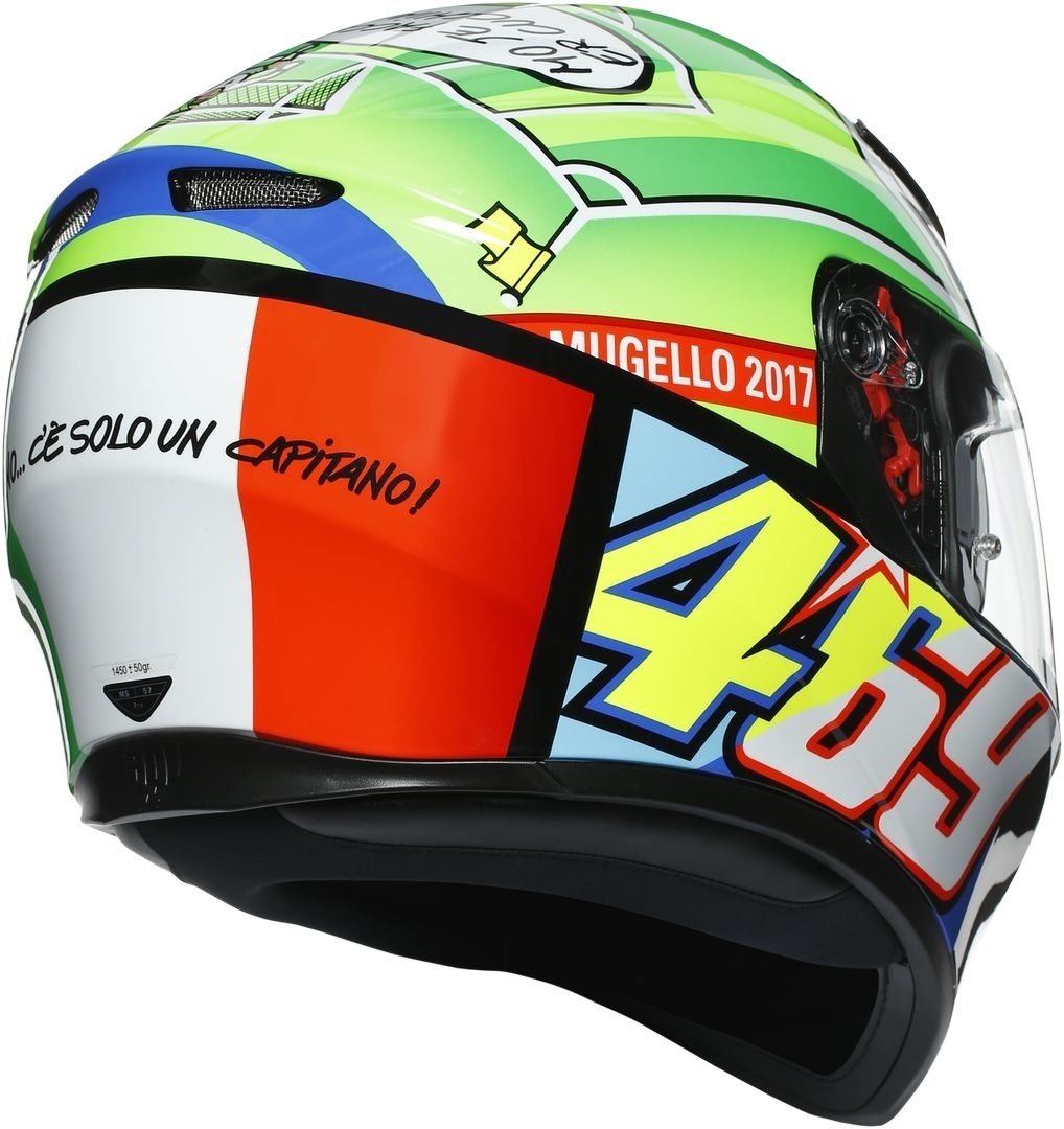 AGV K-3 SV Rossi Mugello 2017 Helmet